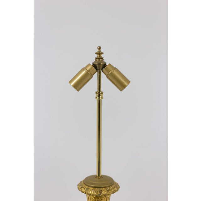 Imari Porcelain and Gilt Bronze Lamp, 1880s For Sale - Image 4 of 8