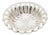 Fluted Silver Circular Ring Dish For Sale