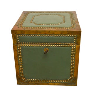 Regency Brass Campaign Box For Sale