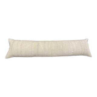 Turkish Hemp Pillow Cushion Natural Beige Cushion Cover 12x46 For Sale