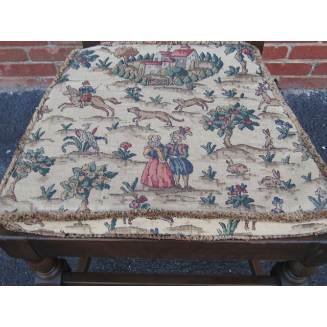Gothic Mid 20th Century Ercol Dining Chairs Old Colonial Yorkshire Gothic High Back For Sale - Image 3 of 9
