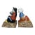 Pair of French Faience Bookends Desvres Circa 1930 For Sale