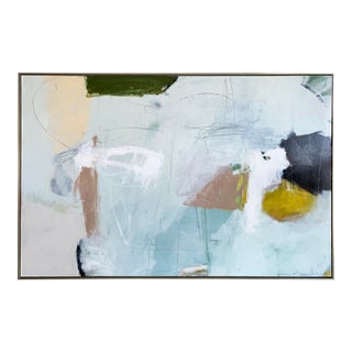 Huge Renee Bouchon Abstract Acrylic Painting For Sale