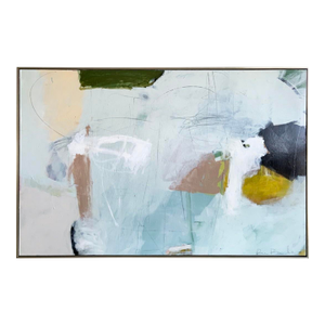 Huge Renee Bouchon Abstract Acrylic Painting