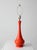 Ceramic Mid 20th Century Mid-Century Modern Orange Ceramic Table Lamp For Sale - Image 7 of 16