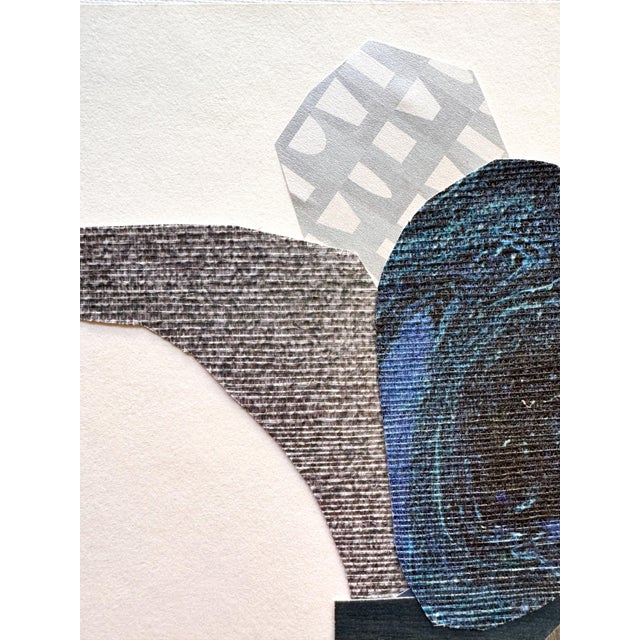 Paper "Celestial Escapade 3" Original Mixed-Media Collage on Paper by Zac Woodiel For Sale - Image 7 of 10
