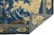Art Deco Antique Chinese Peking Art Deco Wool Rug in Indigo Blue and Cream, Circa 1920s For Sale - Image 3 of 12
