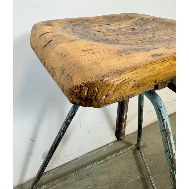 Industrial Workshop Swivel Stool, 1960s For Sale - Image 12 of 18