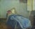 Giovanni Gromo, Bedroom, Oil on Canvas, 1980s For Sale - Image 4 of 4
