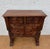 Early 20th Century Rare Spanish Carved Walnut Sideboard With Geometric Panels and Spiral Columns For Sale - Image 9 of 15