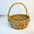 This is a lovely French Gathering Basket in a natural wicker. It is a generous size with a sturdy three-strand woven...