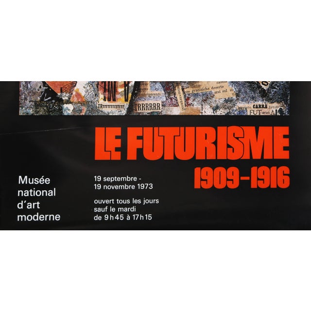Modern Le Futurisme, Carlo Carrà Poster For Sale - Image 3 of 4