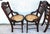 Antique Eastlake Victorian Style Walnut Cane Seat Side Dining Chairs Set of 4 For Sale - Image 12 of 13