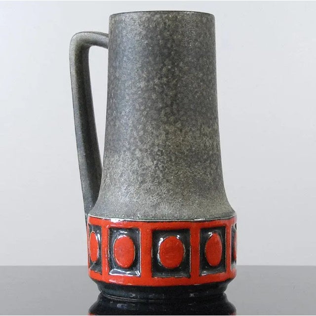 German Vase from Scheurich, 1960s, in Very Good conditions. Designed 1960 to 1969 This piece has an attribution mark, I am...