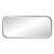 Contemporary Matte Black Metal Dressing Mirror For Sale - Image 3 of 10