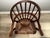 Antique Paine Furniture Co. Boston Child's Windsor Armchair With Original Rush Seat For Sale - Image 9 of 17