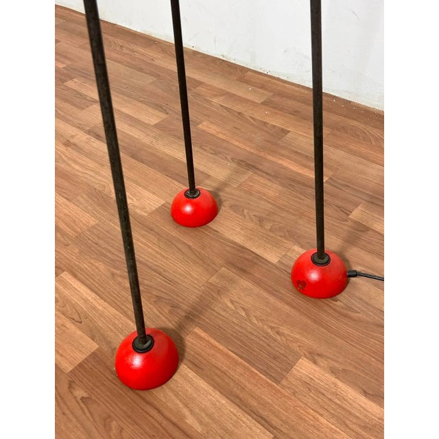 Koch & Lowy C, 1980s Postmodern Koch & Lowy Tripod Floor Lamp For Sale - Image 4 of 7