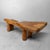 Japanese Organic Live Edge Side Table in Zelkova Wood, 1960s For Sale - Image 12 of 13