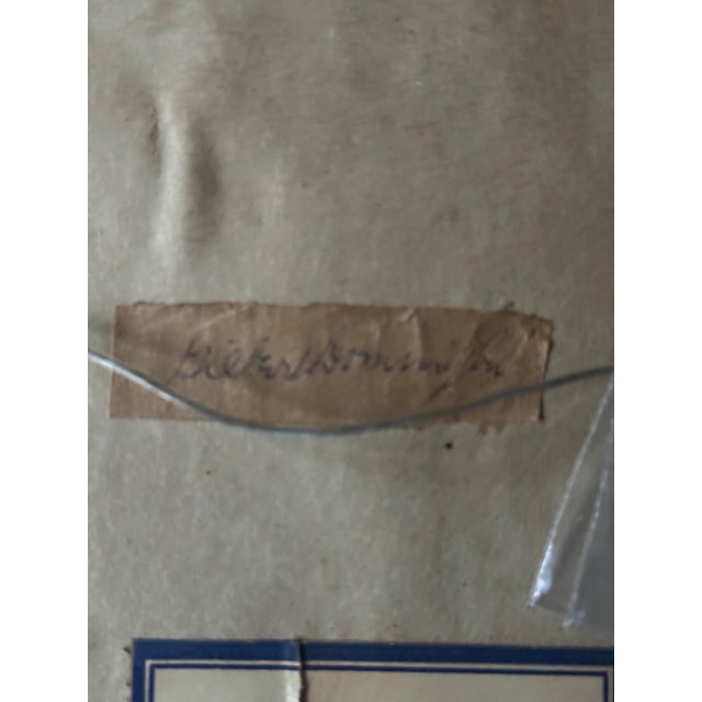 Vintage Greek Relief Plaque by Dimitrios P. Zografos – Thetis With Hephaistos – Raised Design For Sale - Image 10 of 10