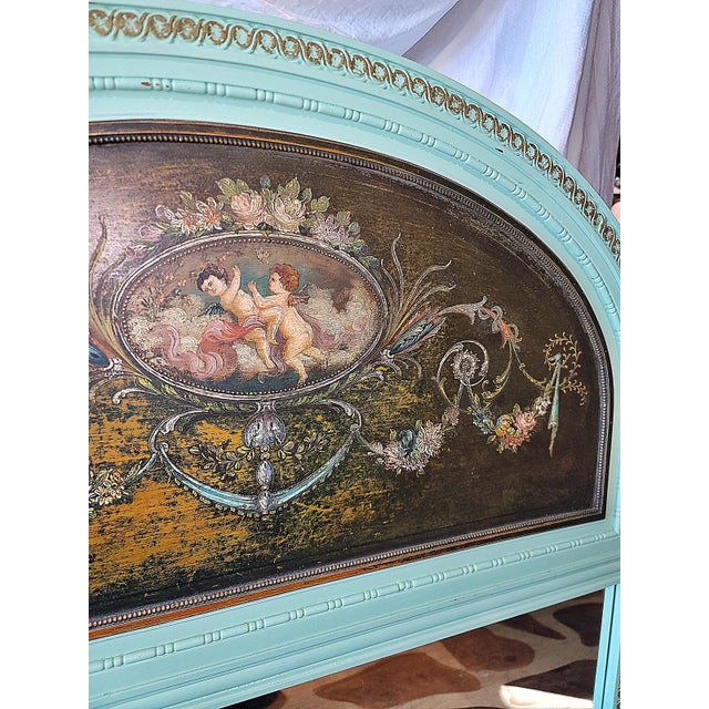 1920s Louis XVI Style Trumeau Mirror For Sale - Image 11 of 13