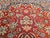 Vintage Persian Isfahan Rug, Hand-Knotted Wool, Floral Pattern, Red & Blue, 9x12 For Sale - Image 16 of 16