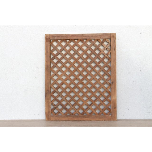 The Diamond Lattice, Antique Wall Art For Sale In Los Angeles - Image 6 of 7