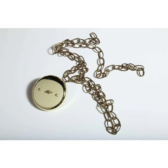 1940s Bavarian Single Tier Curved Nine-Arm Clear Crystal Candlestick Chandelier For Sale - Image 10 of 11