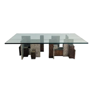 Arenson Studios 1970's Brutalist Coffee Table