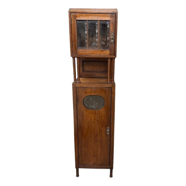 Antique Tall Cabinet For Sale