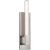 Mafra Small Reflector Sconce in Polished Nickel with White Glass Designer: Ian K. Fowler Height: 12.5" Extension: 2.5"...
