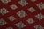Red Bokhara Jaldar Rug 8’1” X 10’4” Red Wool Tribal Hand-Knotted Oriental Carpet For Sale - Image 8 of 13