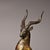 Chinese Gilt Bronze Ibex / Ram Sculpture - 13" Tall For Sale In Los Angeles - Image 6 of 10
