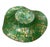 Vintage Tropical Botanical Decoupage Glass Shallow Bowl – Hummingbird & Orchids For Sale In West Palm - Image 6 of 12
