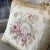 Traditional Vintage Silk Pillow With Floral Design on a Yellow Background Accented With Silk Tassel Fringe For Sale - Image 3 of 11