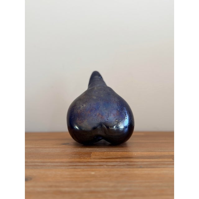 Original Signed Erwin Eisch Abstract Art Glass Sculpture, 1972 For Sale - Image 4 of 9