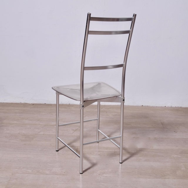 Vintage Italian Chairs by Ycami Bagutta, 1980, Set of 6 For Sale - Image 16 of 18