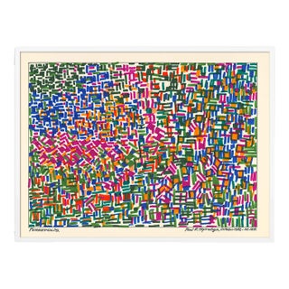 Persepolis by Pepi Sprohge, Art Print in White Frame, Small For Sale