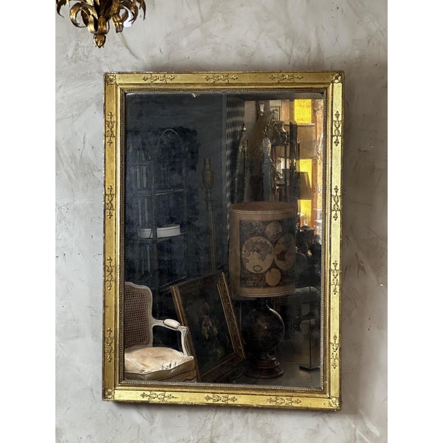 Empire Mirror in Giltwood For Sale - Image 5 of 10