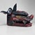 Black Meiji Wooden Japanese Shishi Mask, 1890s For Sale - Image 8 of 18