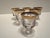 Murano Wine Glasses with Gilt Medici Rims, 1970s, Set of 6 For Sale - Image 3 of 11