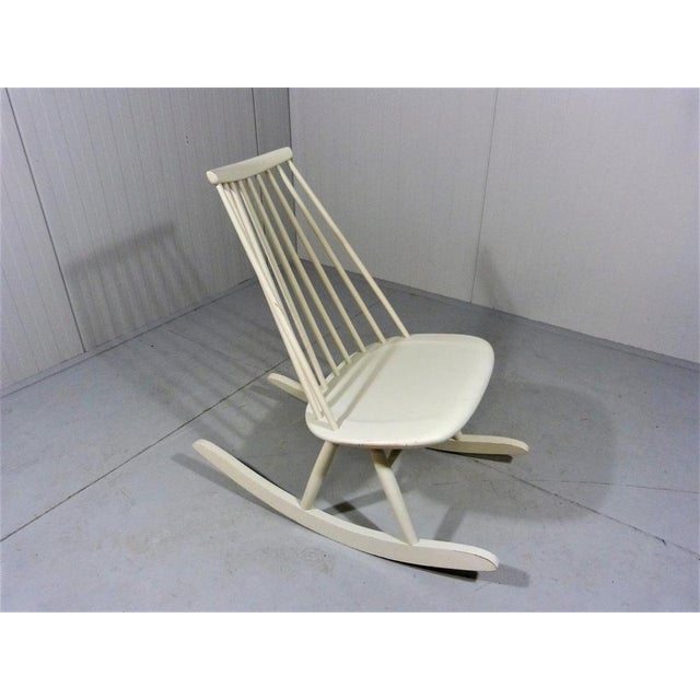 Rocking Chair by I. Tapiovaara for Asko, 1960s For Sale - Image 16 of 17