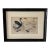 Framed Antique Colored Print From Oliver Goldsmith's "A History of the Earth and Animated Nature" For Sale