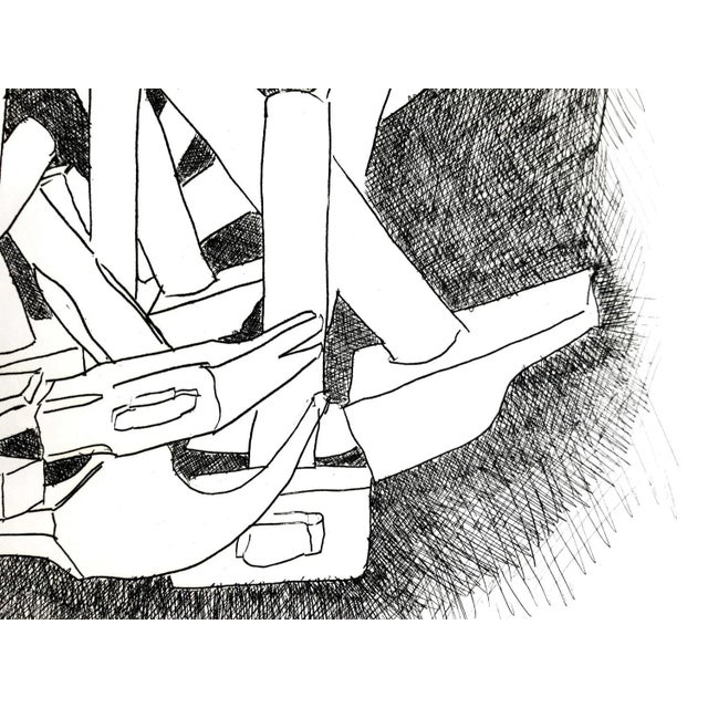 Wood Arman - Accumulations - Original Signed Etching 1980s For Sale - Image 7 of 8