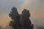 Antique Romantic Landscape Oil Painting With Figures and Rocky Scenery For Sale - Image 9 of 11