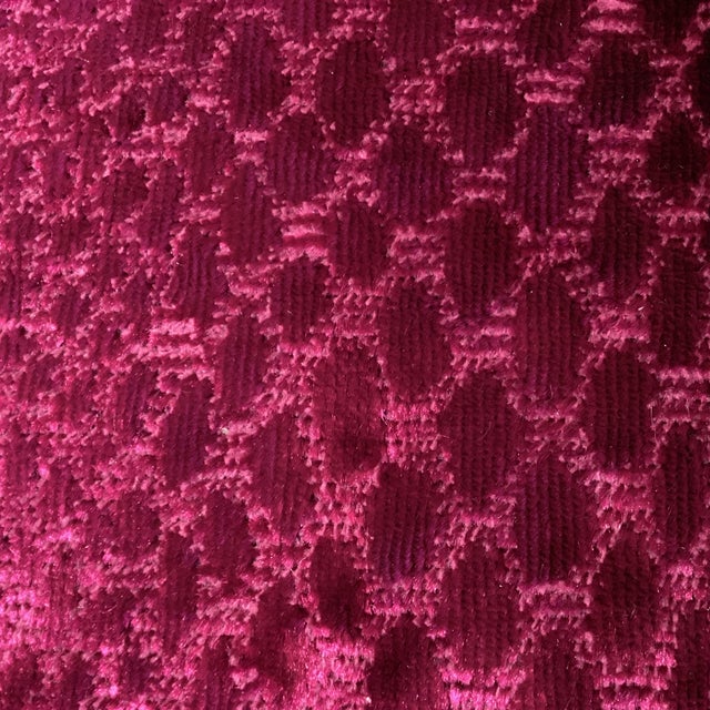 THIS IS A FABRIC SAMPLE FOR SALE AND IS FROM THE DESIGNERS GUILD 12 1/2” FUSCHIA PILLOW. This fabric has areas of the...