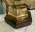 Wood Frederick Cooper Brass Ginger Jar Lamp — Patinated Mid CenturyVintage Classic for Palm Beach Regency, Grandmillennial, Cottage Core - See Pics! For Sale - Image 7 of 9