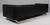 Delphi 3-Seater Sofa in Black Leather and Steel by Hannes Wettstein, 2000s For Sale - Image 9 of 11