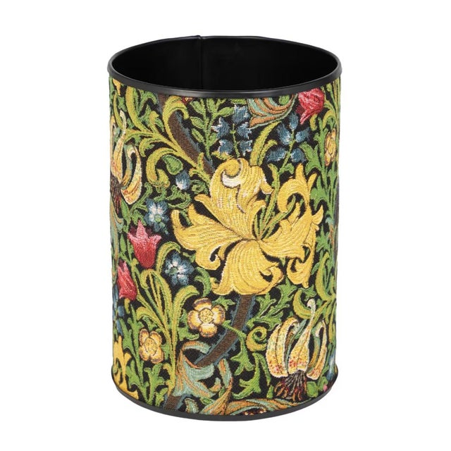 Integrate practical elements seamlessly into your interior design with a beautiful and unique tapestry waste bin from us....