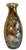 Art Glass Abstract Iridescent Tortoise Shell Vases- Set of Two For Sale - Image 15 of 18