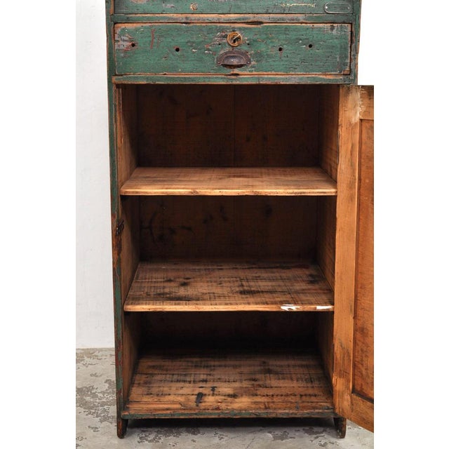 Industrial Wooden Cabinet, 1950s For Sale - Image 12 of 13